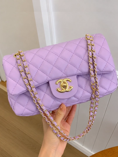 Сумка женская, через плечо Chanel — UMSTORE-SHANEL-ЛАВАНД