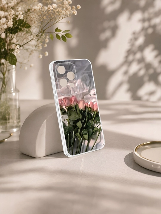 Чехол с цветами для iPhone