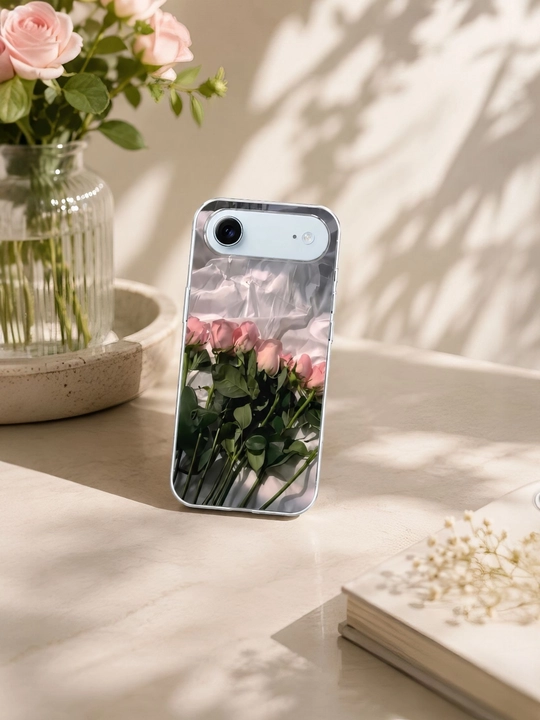 Чехол с цветами для iPhone