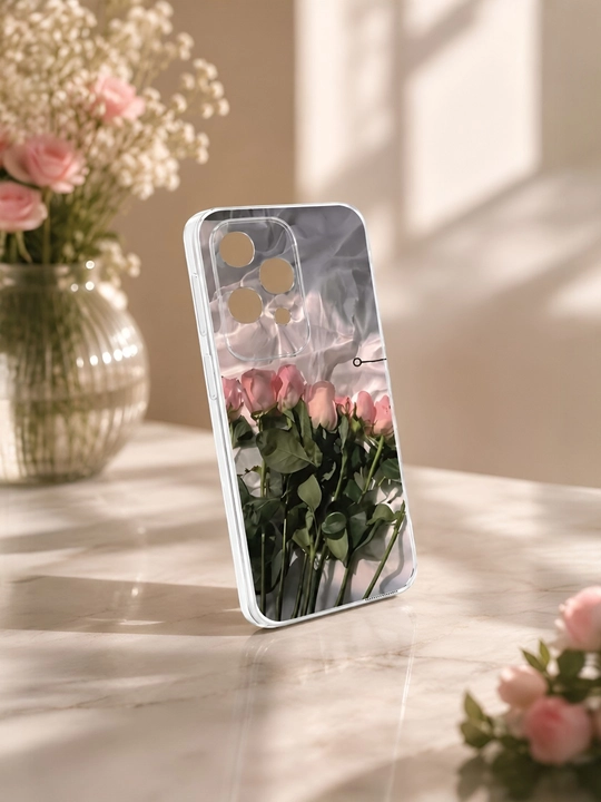 Чехол с цветами для iPhone