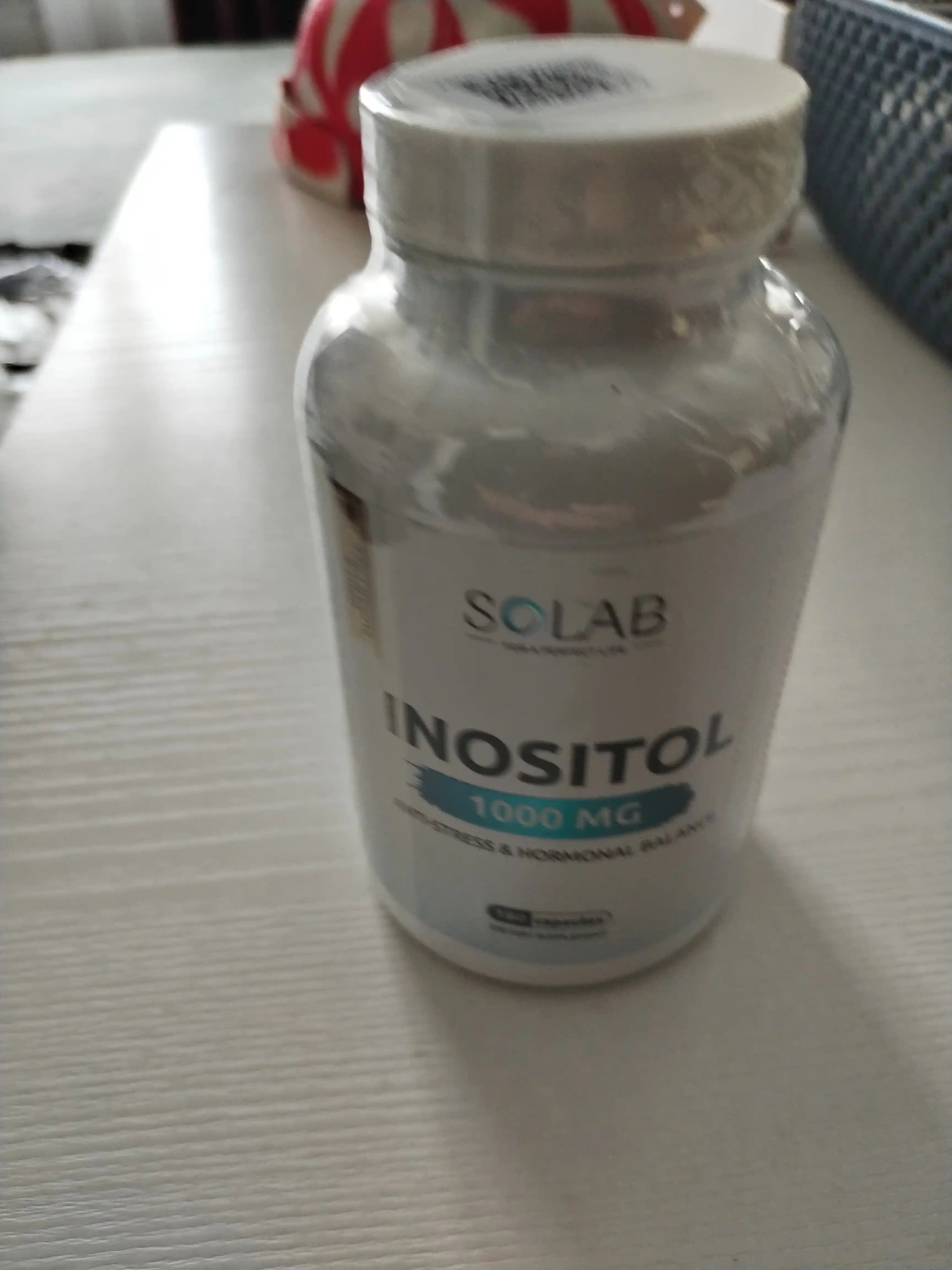 Инозитол, SOLAB, 180 капсул