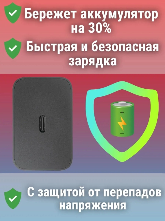 25 vattli tez quvvatlagich, Samsung uchun mos, telefon uchun quvvatlagich