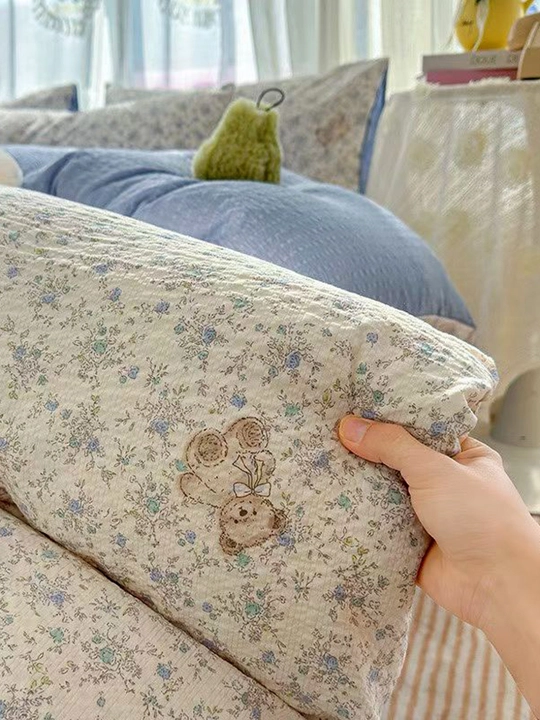 Комплект постельного белья двух спальный, из хлопок