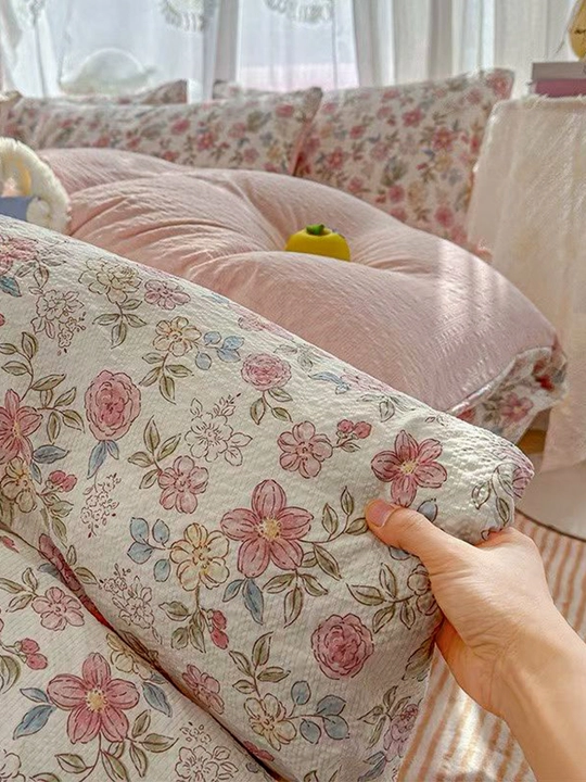 Комплект постельного белья двух спальный, из хлопок