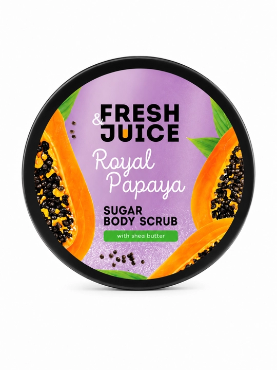 Сахарный скраб для тела Fresh Juice Маракуйя и Тиаре, 225 мл