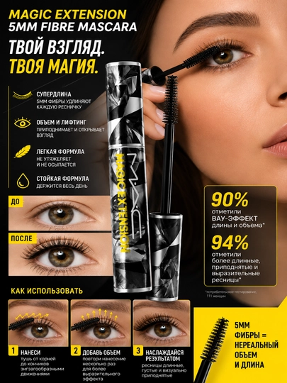 Тушь для ресниц Magic extension mascara