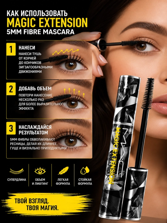 Тушь для ресниц Magic extension mascara