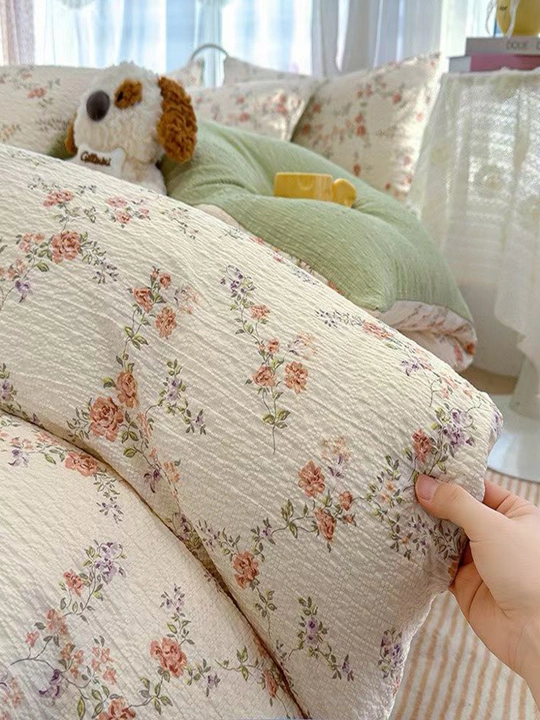 Комплект постельного белья двух спальный, из хлопок