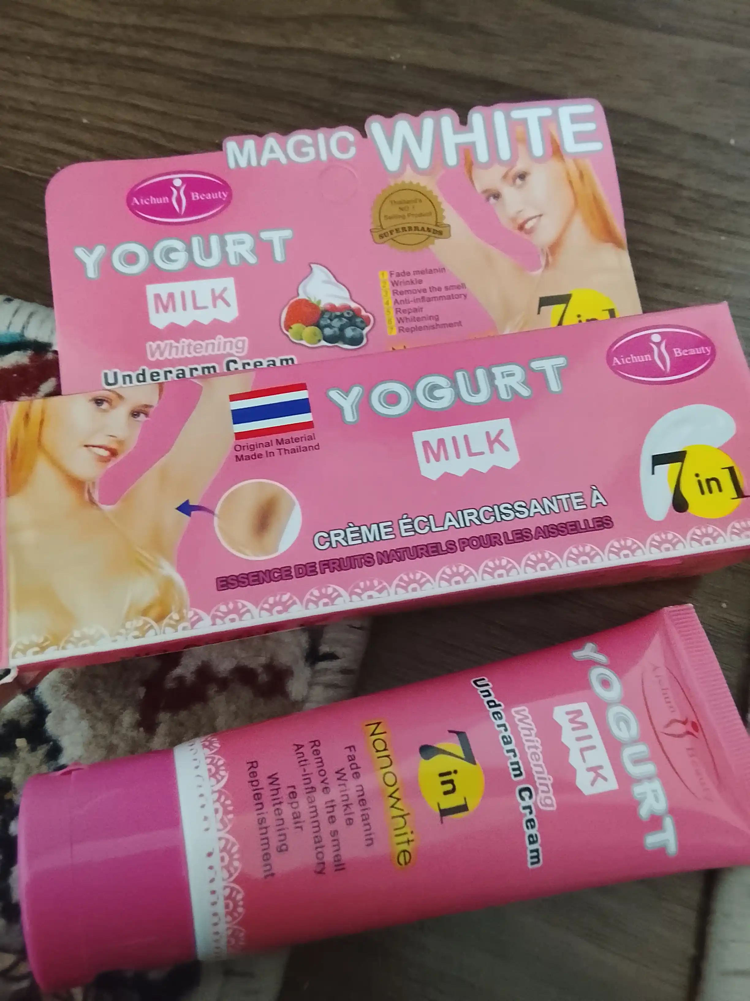 Отбеливающий крем для подмышек и интимных зон Yogurt Milk, 80 г