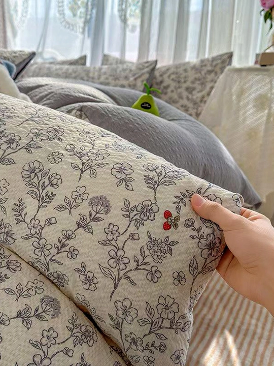 Комплект постельного белья двух спальный, из хлопок