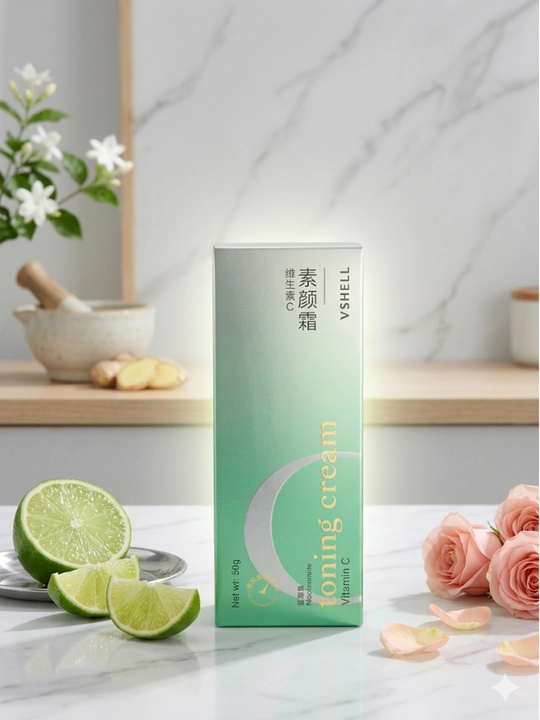 VSHELL Vitamin C oqartiruvchi yuz kremi 50 g - 