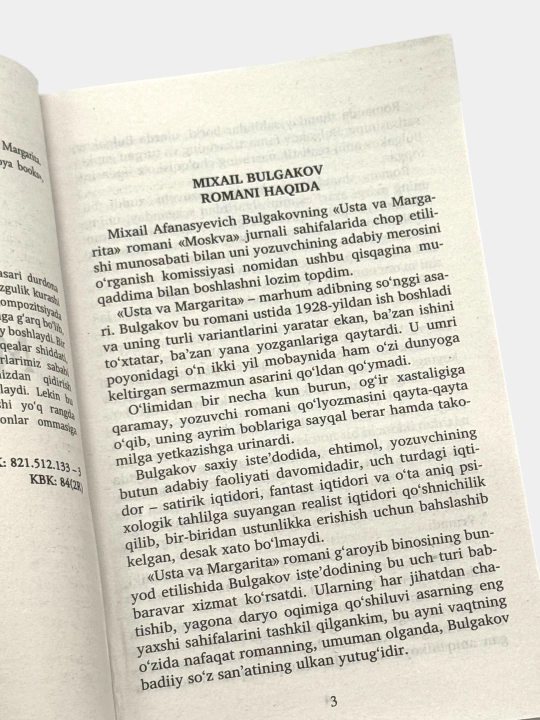 Usta va Margarita Mixail Bulgakov