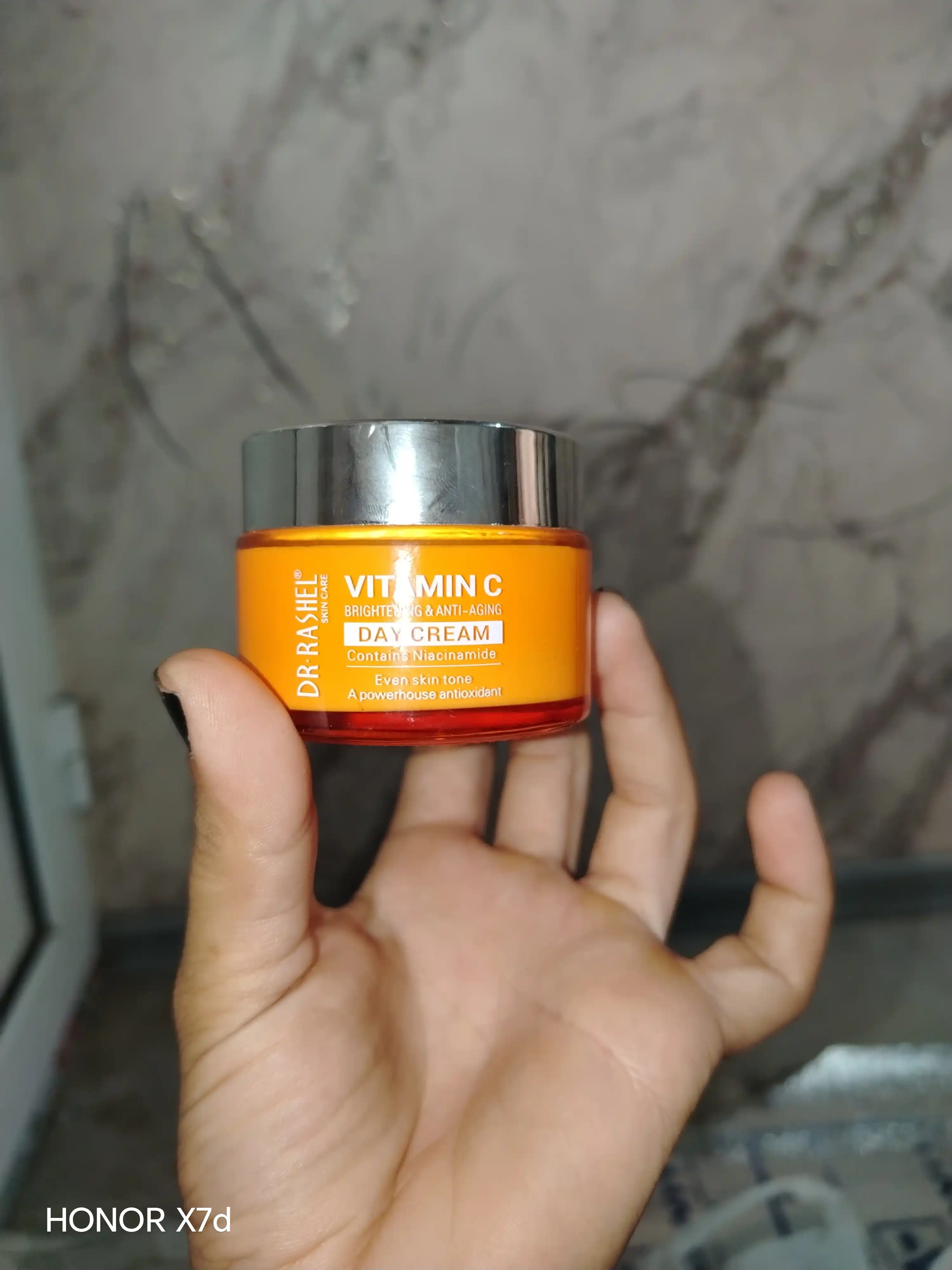 Dr.Rashel Vitamin C li kunduzgi yuz kremi, ajinlarga qarshi va yorqinlashtiruvchi, 50 g