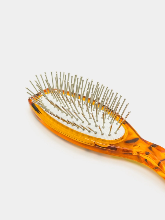 Koreys massaj tarog'i soch uchun metall tishli Soon Heung Brush kichik