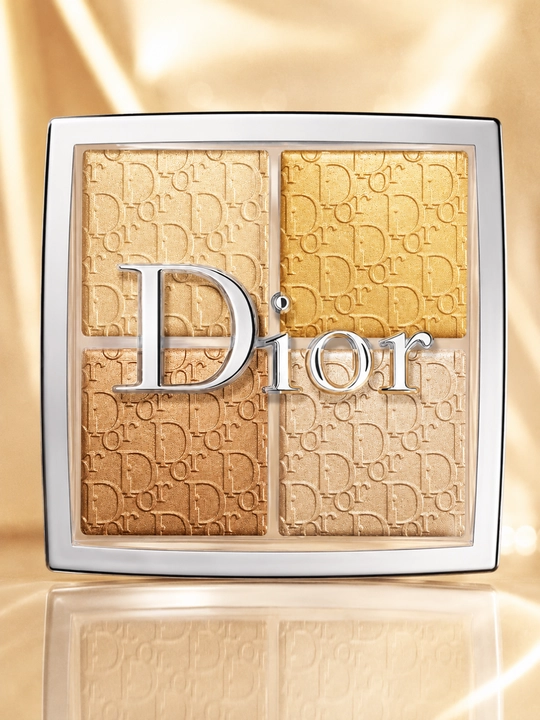 Золотое сияние для макияжа лица Dior Backstage Glow Face Palette 003 Pure Gold хайлайтер