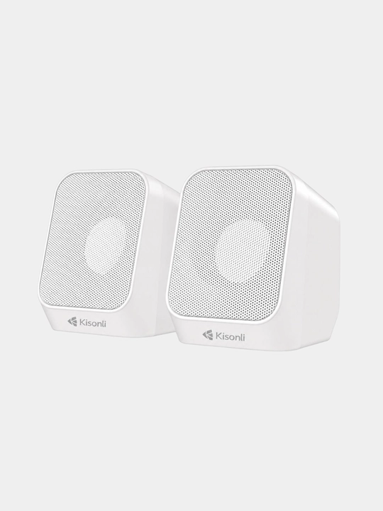 Компьютерные колонки Kisonli A-120 – 6W, 2.0 Stereo, питание от USB