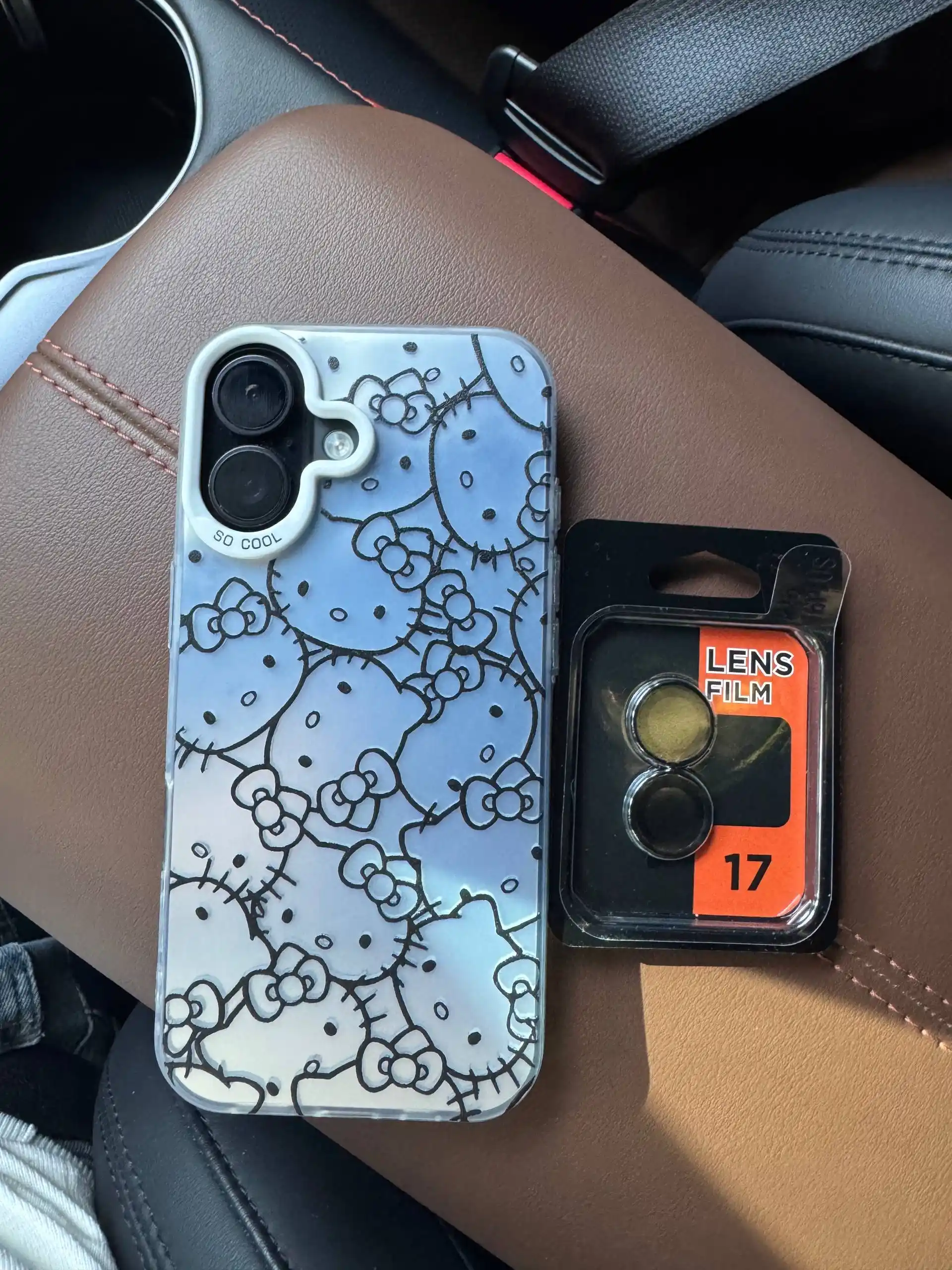 Gilof SO COOL iPhone uchun, modellari 16 va 17 Pro, Pro Max