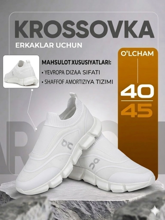 Erkaklar premium krossovkalari On Cloud & Tod's — mukammal kollaboratsiya va qulaylik