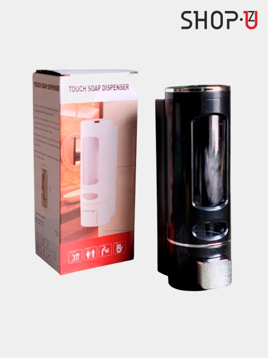 Suyuq sovun uchun devor dozatori 700 ml gacha, sovun va antiseptik dispenseri