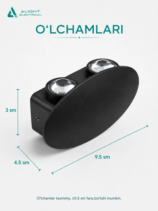 LED devor chirog‘i IP65 tashqi va ichki dekorativ bra