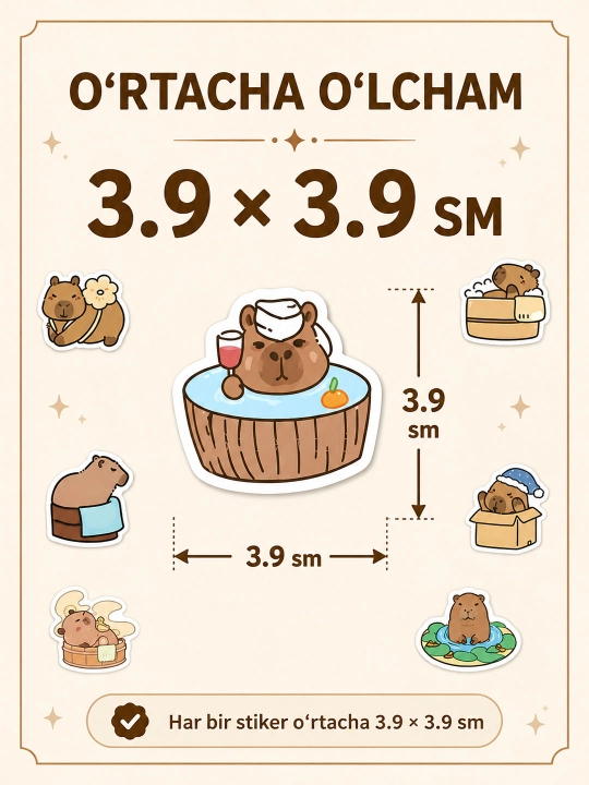 Наклейки, стикеры "Кот, верблюд, аист, тигр, белка, капибара, енот" для ноутбука