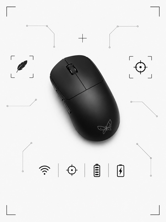Мышь компьютерная Xinmeng Mouse Butterfly