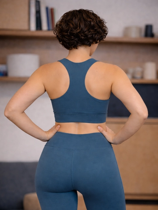 Мягкий и дышащий спортивный топ-бра Nella для йоги и пилатеса из TENCEL™ Lyocell, S-L