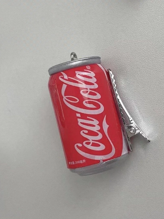 Невидимка заколка Кока кола, 1 шт - 