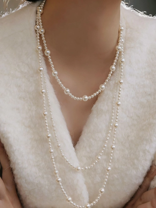 Для девушек бусы, ожерелье, длинная цепочка, кулон, цепочка, украшение, подарок