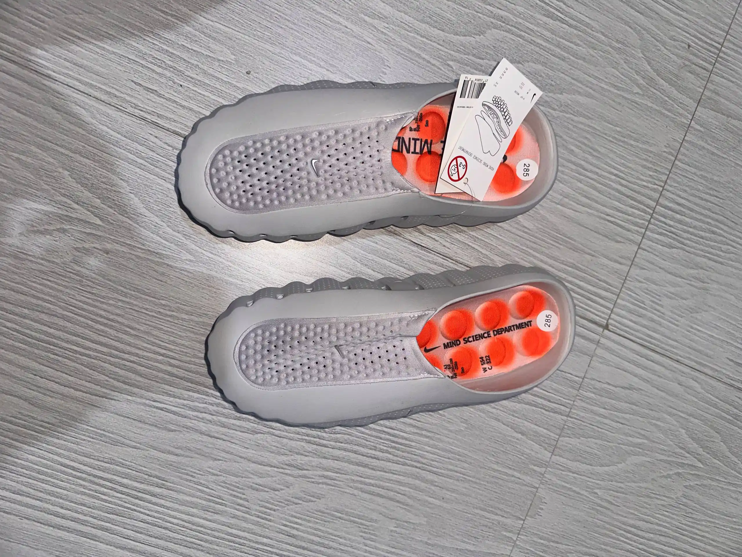 Erkaklar uchun Nike Mind 001 kundalik va sport shippaklari, o‘lchamlari 40-45