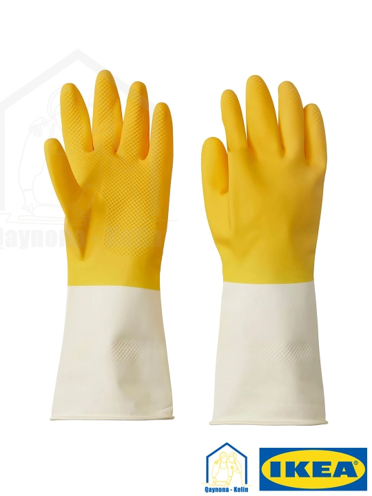 Перчатки хозяйственные, многоразовые бытовые перчатки, 100% латекс, IKEA