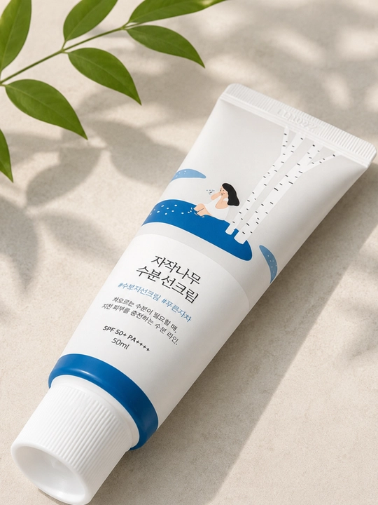 Namlovchi quyoshdan himoya kremi SPF50+ PA++++, teri uchun yengil quyosh kremi