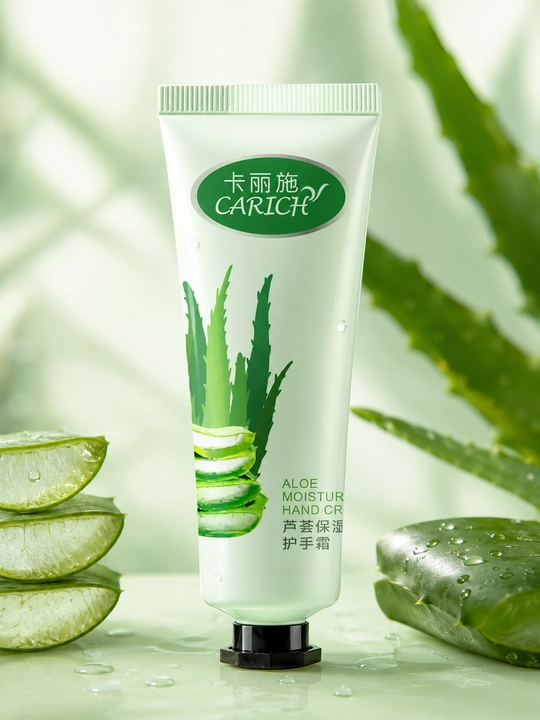 Carich Aloe Vera увлажняющий крем для рук — смягчающий и питательный - 