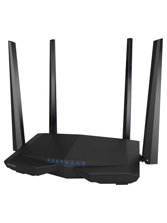 Wi-Fi router Tenda AC6 AC1200 ikki diapazonli, uy va ofis uchun internet marshrutizatori
