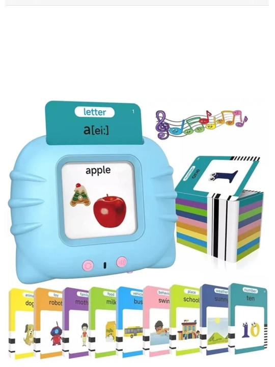 Qiziqarli ta’lim va ko‘ngilochar mashg‘ulotlar uchun Puzzle Card to‘plamiga ega bolalar mini kamerasi - 
