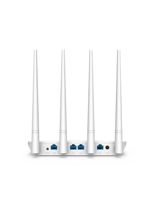 Wi-Fi router Tenda F6 N300, uy va ofis uchun 4 antennali simsiz marshrutizator
