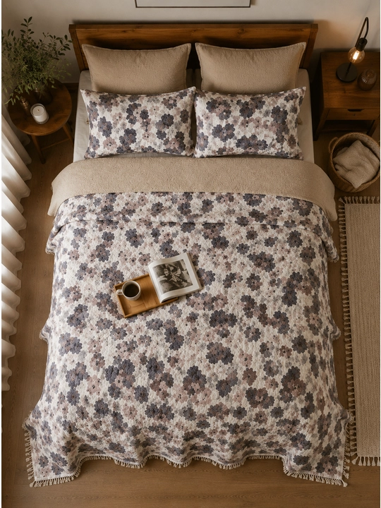 Jakkard Muslin matodan adyol (100% paxta) - 160×200sm, 220×250sm