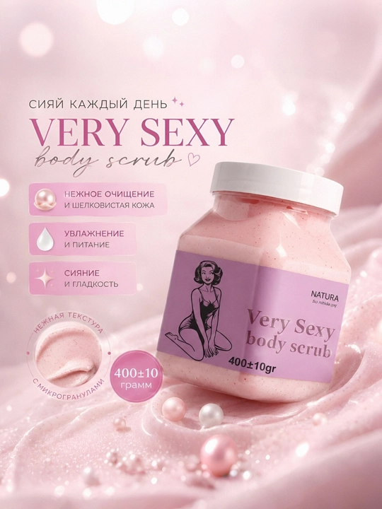 Very Body Scrub 400 g + 10 g mini - 