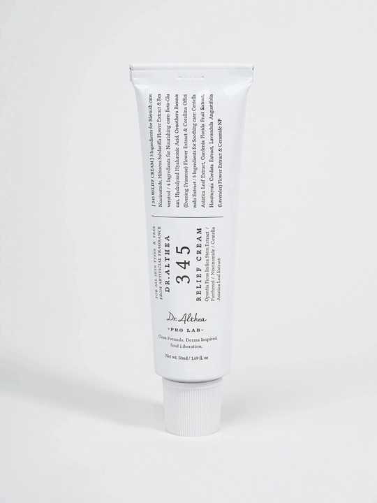 Dr.Althea 345 Relief Cream — успокаивающий и восстанавливающий крем для лица, 50 мл