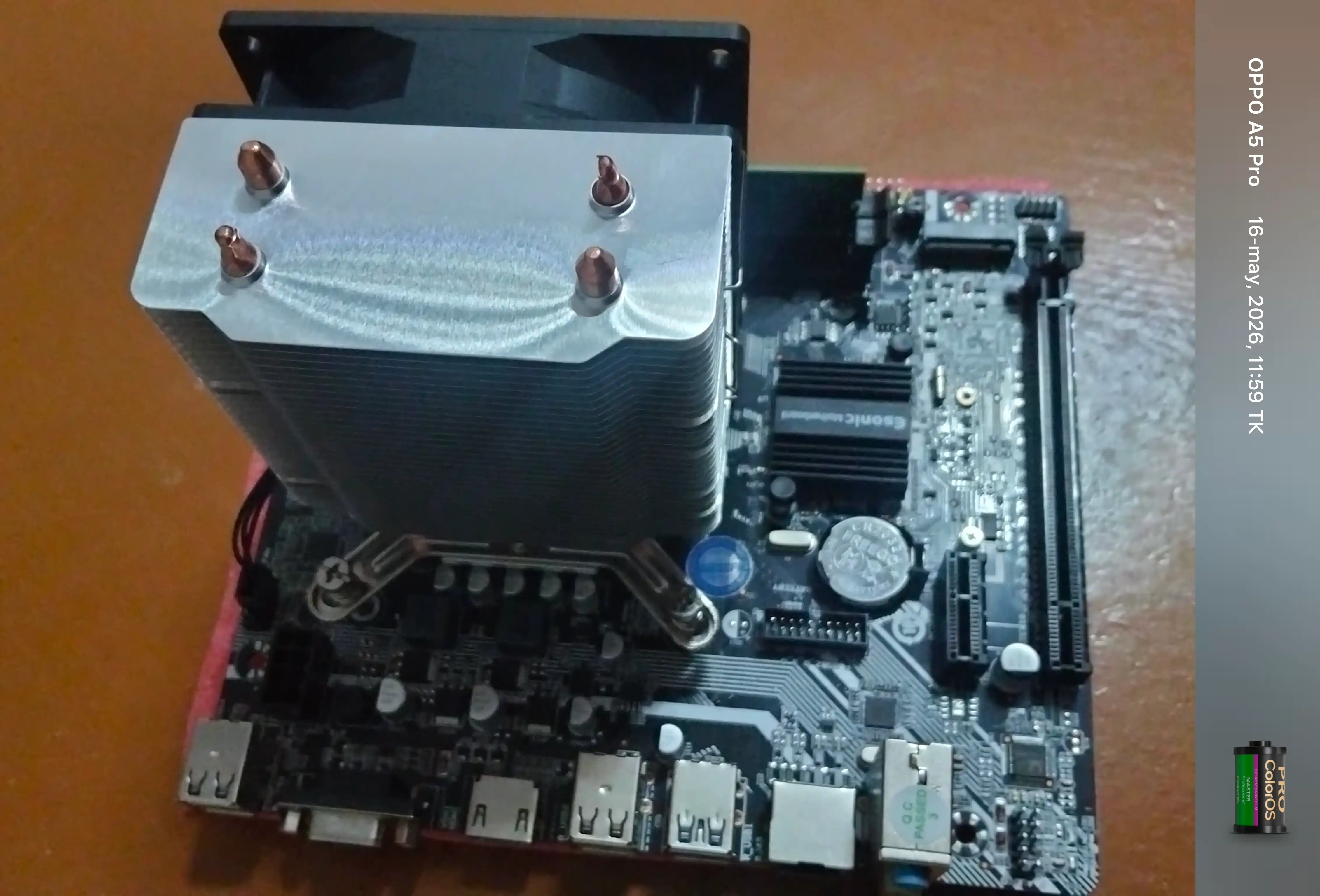 CPU sovutgichi intel va AMD RGB ARGB 2,4, 6 sovutgich quvuri protsessor sovutish sistemasi