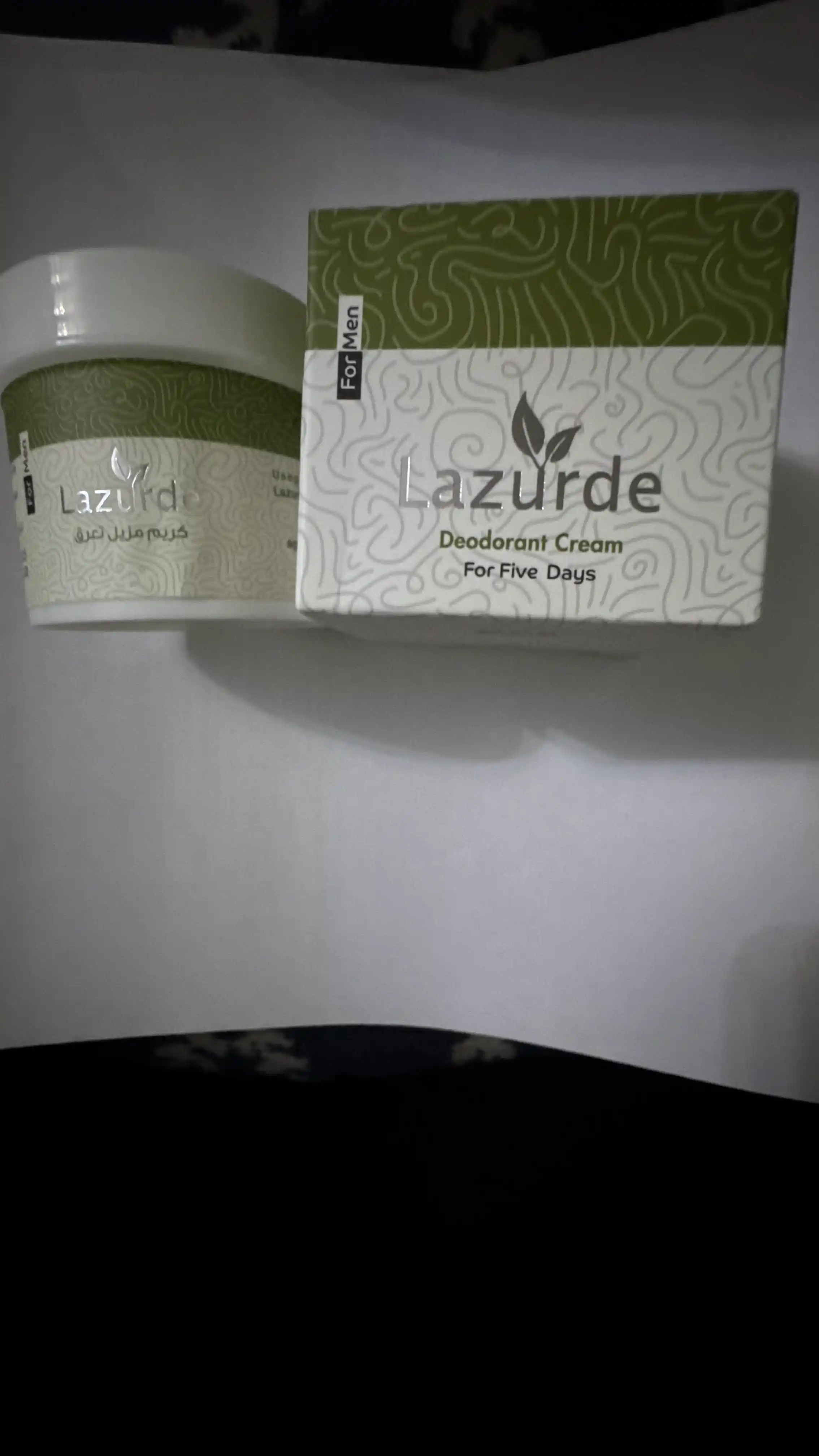 Lazurde Ayollar uchun dezodorant, ter hidiga qarshi antiperspirant krem, 50 gr