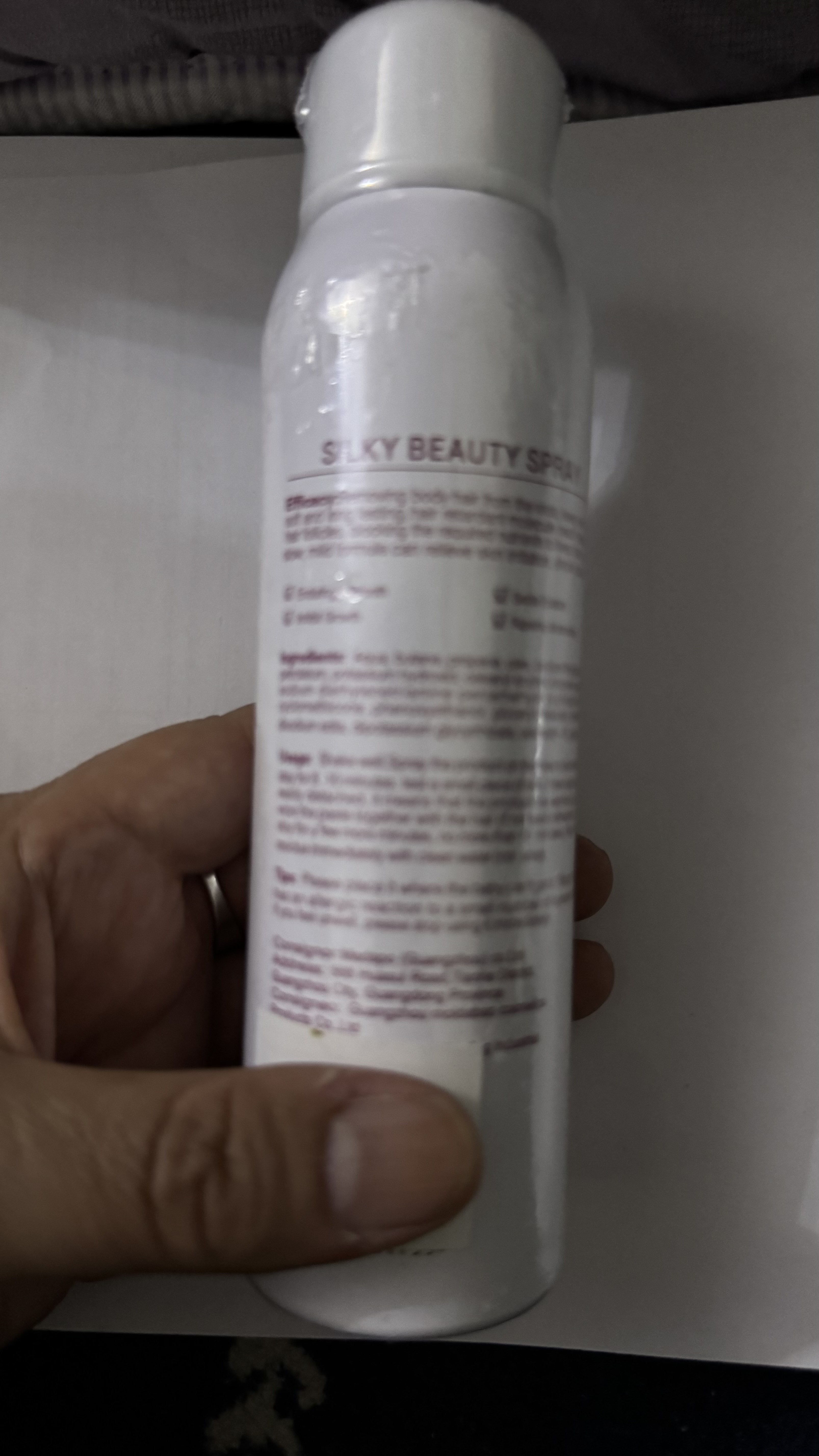 Silky Beauty Spray depilyatsiya uchun sprey, 150 ml