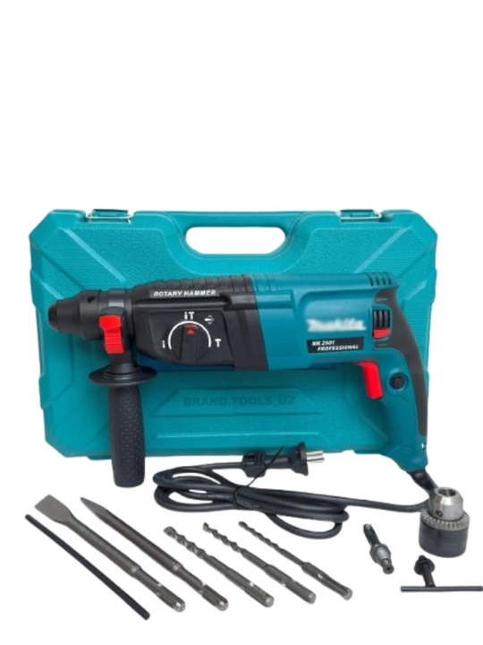 Professional 3 rejimli aylanuvchi bolg'a, 26 mm, SDS Plus - 