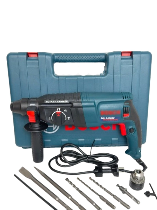Professional 3 rejimli aylanuvchi bolg'a, 26 mm, SDS Plus - 