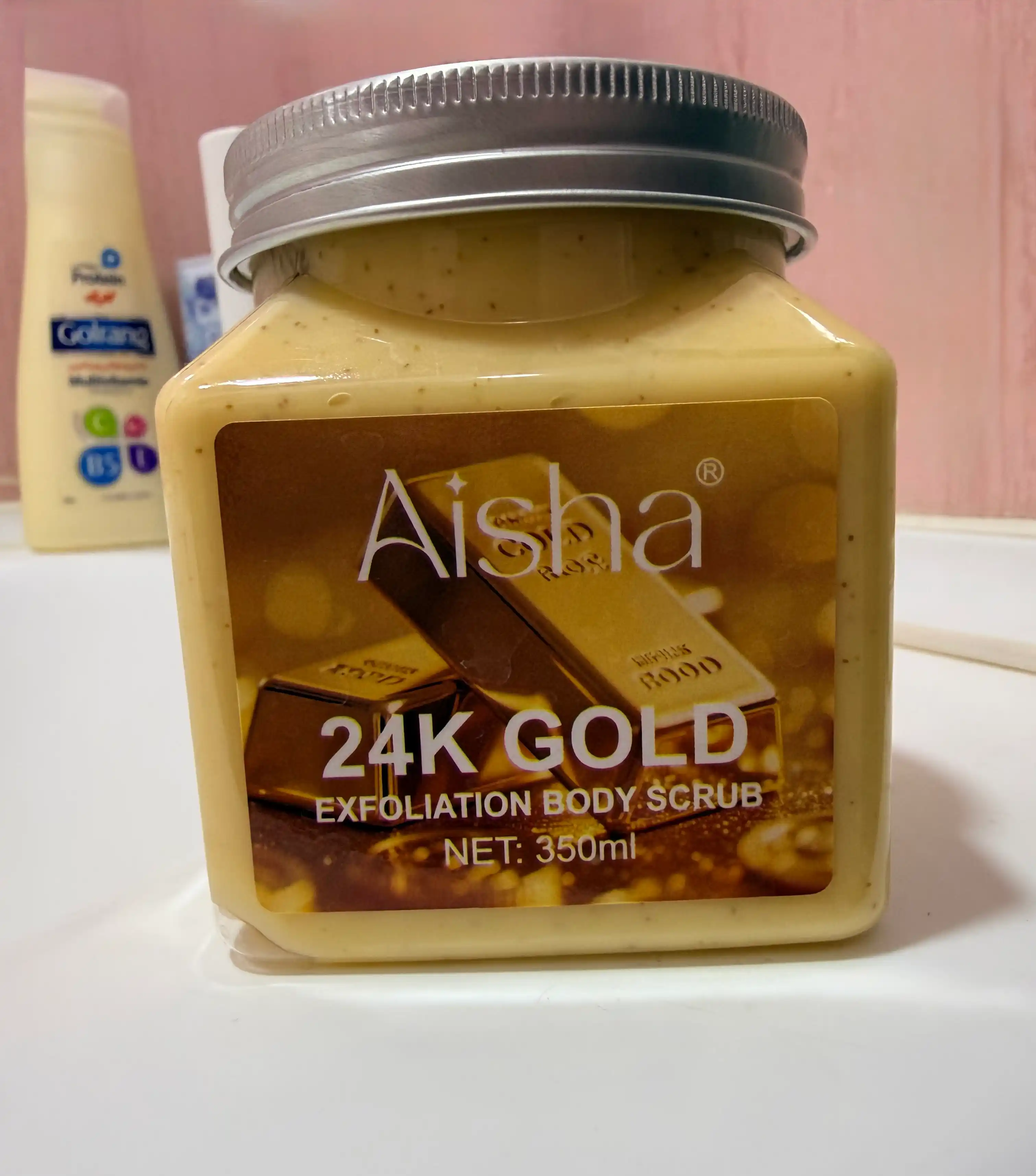 Скраб для тела и лица Aisha 350 и 500 гр