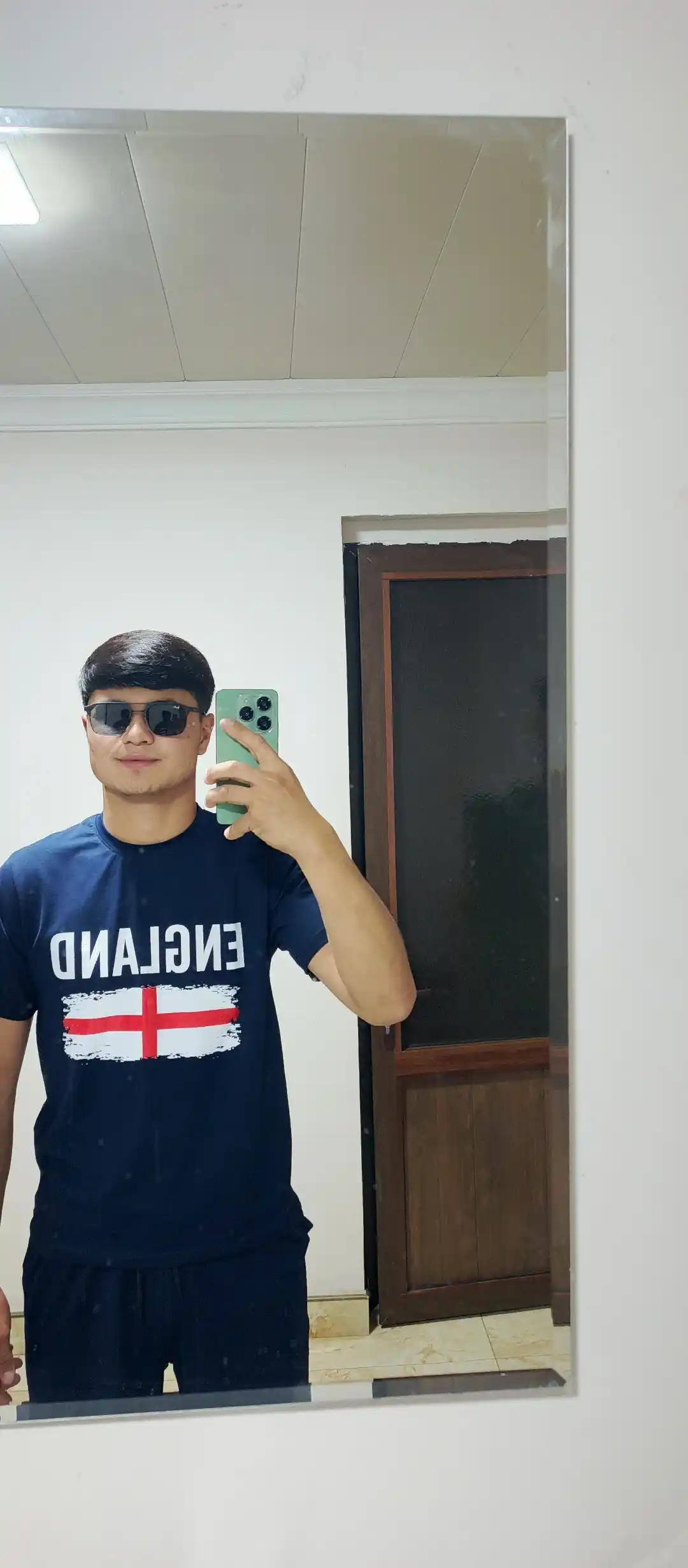 Erkaklar sport kostyumi futbolka + shortik, AQSH bosma, yozgi to‘plam