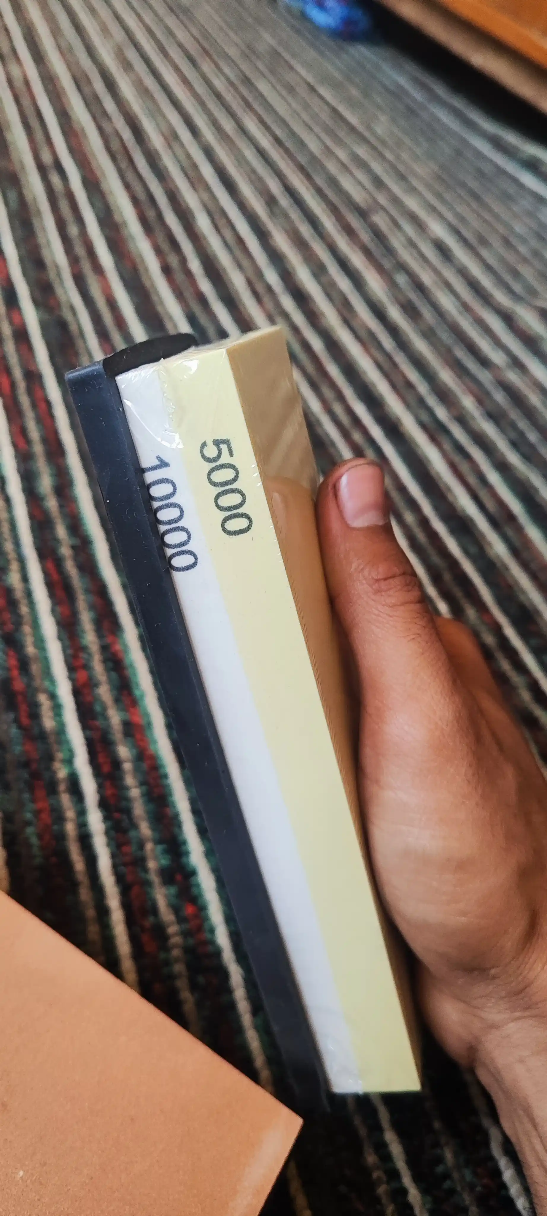 Pichoq o'tkirlash uchun ikki tomonlama qayroq toshlar, 180×60×30 mm