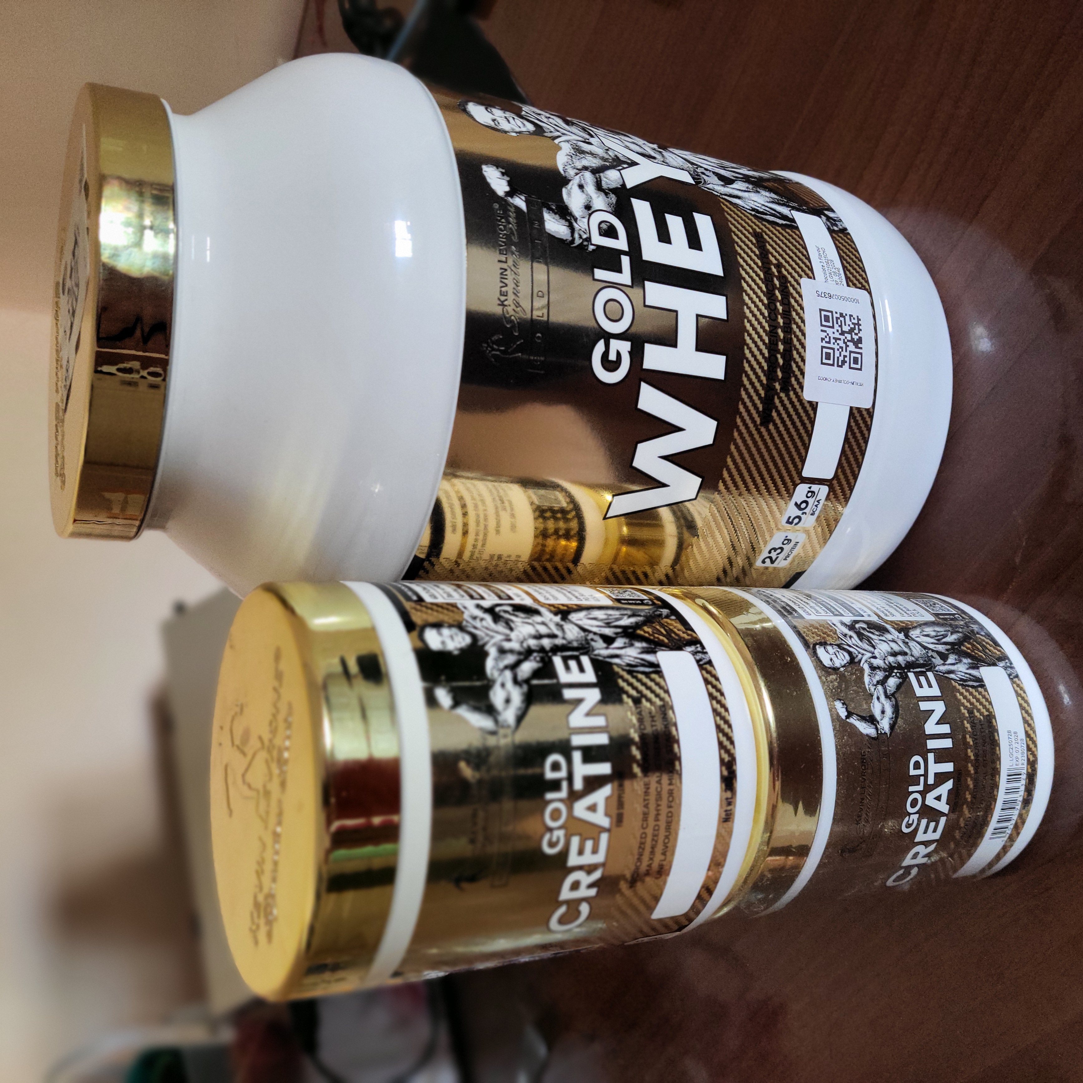 Kreatin monohidrat Kevin Levrone Oltin Kreatin + B6, ta'msiz, 300 g