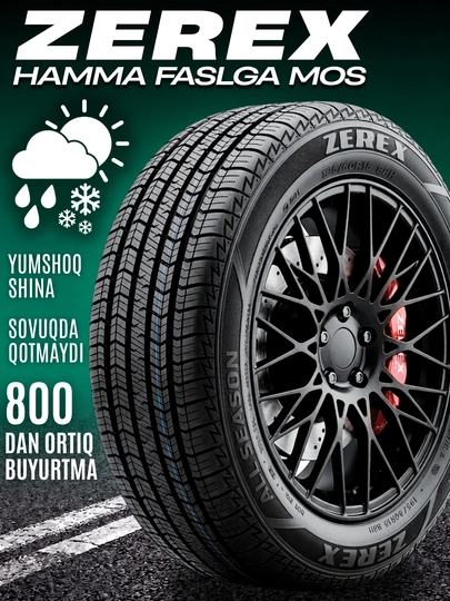 Шина ZEREX, всесезонная — INOTRS-ZRXEXTR-2D-2054517