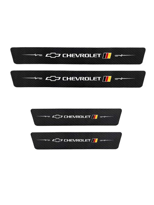 Avtomobil eshik bosqichlari uchun karbon qoplamalar, Chevrolet himoya stikerlari